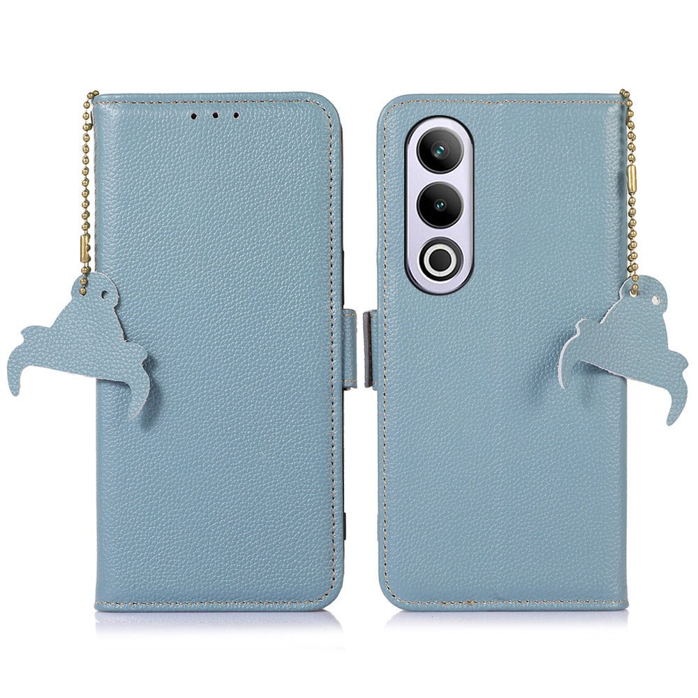 For OnePlus Nord CE4 5G / Ace 3V 5G Magnetic Case Genuine Cow Leather RFID Blocking Phone Cover For OnePlus Nord CE4 5G / Ace 3V 5G Magnetic Case Genuine Cow Leather RFID Blocking Phone Cover